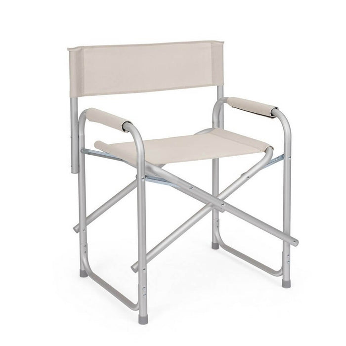 Sedia regista da esterno in alluminio (6 Pezzi) - CAYO Colore: Grigio