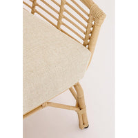 Set 2 Poltrone Alluminio Beige Boho da Esterno - MABEL