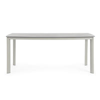 Tavolo da pranzo da esterno in alluminio 180x90 - ALCORA