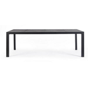 Tavolo da esterno in alluminio 220x100 - MASON