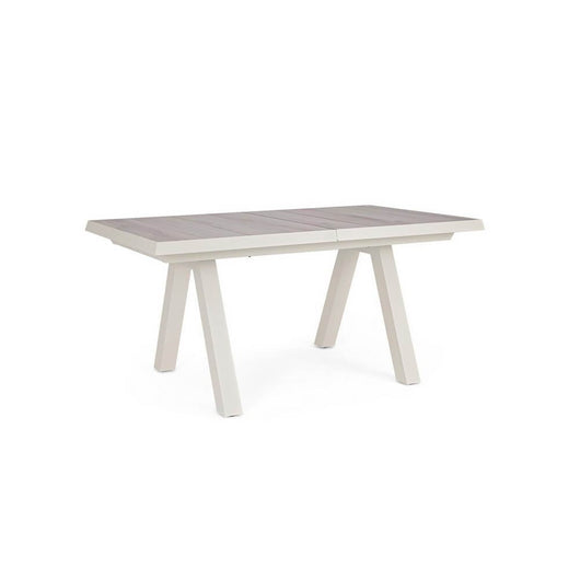 Tavolo Allungabile Alluminio Tortora Moderno da Esterno - KRION