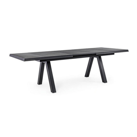 Tavolo Allungabile in Alluminio Tortora Moderno da Esterno - KRION Colore: Antracite