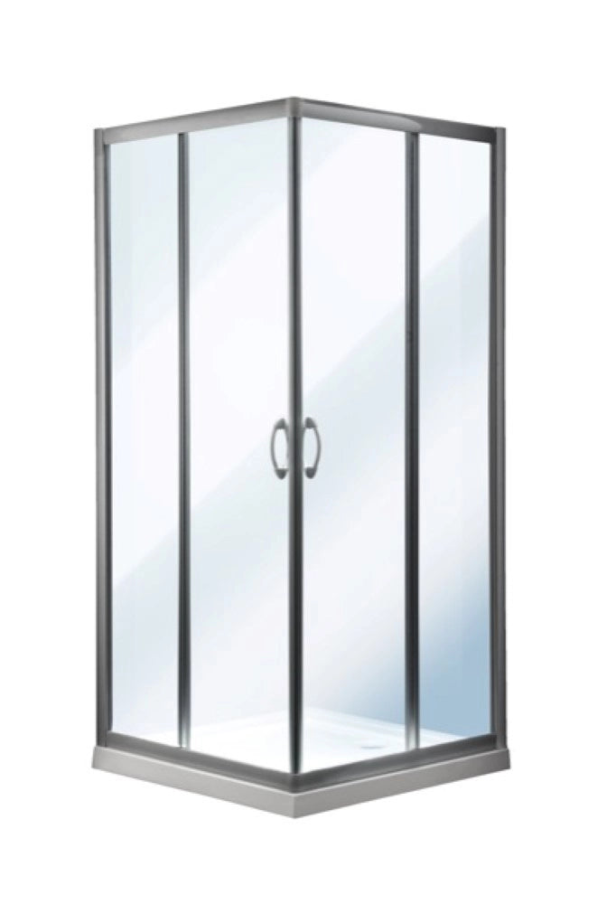 Box doccia quadrato 77-79 x 77-79 x 185 sp. 6 mm