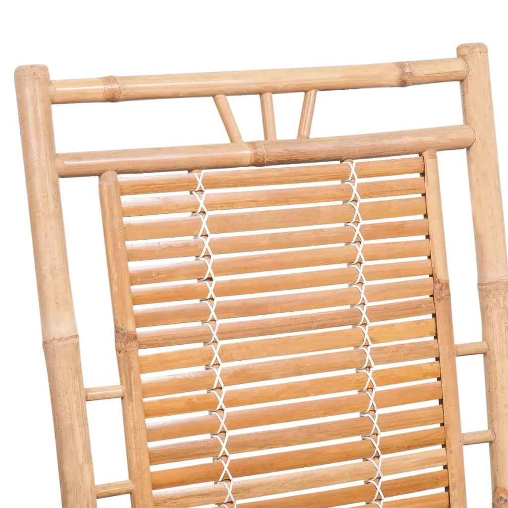 Sedia a dondolo in bamboo CFW5902565