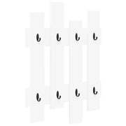 Appendiabiti a muro Bianco 60 x 3 x 82 cm Legno multistrato CFW8384927