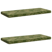 Cuscini per Panchina a 2 Pezzi VUGHT 2 pz 100% Poliestere 951909