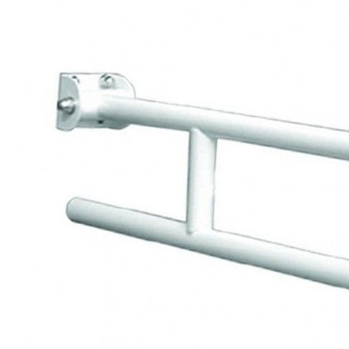 Barra maniglione ribaltabile da cm 80 nylon bianco