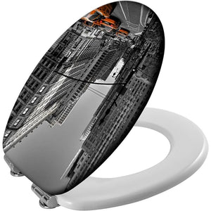 Saniplast a chiusura rallentata downtown sedile wc effetto d, le