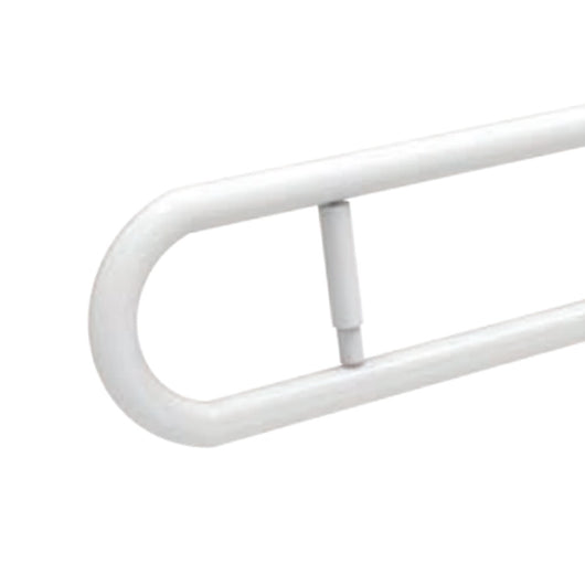 Barra maniglione ribaltabile con porta rotolo cm 80 nylon