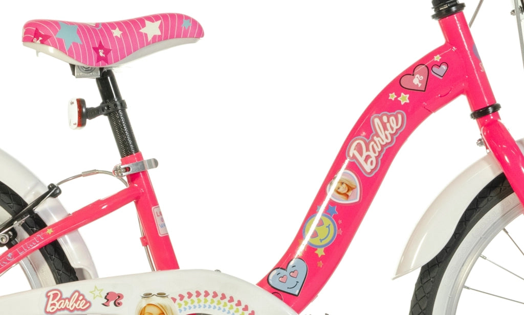 BARBIE 20", bicicletta per bambini, bici bambina, adatta a bambini tra i 6 e i 10 anni, per altezza tra 120 e 155 cm, co