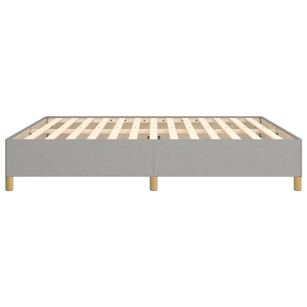 Giroletto senza Materasso Grigio Chiaro 180x200 cm Tessuto 347181