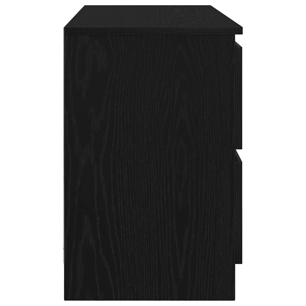 Mobile Porta TV Nero 100x35x54 cm in Legno Multistrato 861806