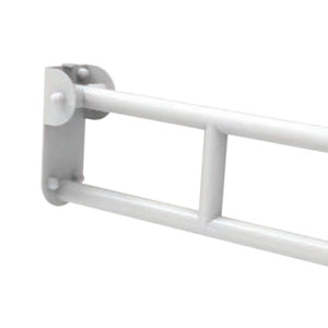 Barra maniglione ribaltabile cm 60 piastra con porta rotolo