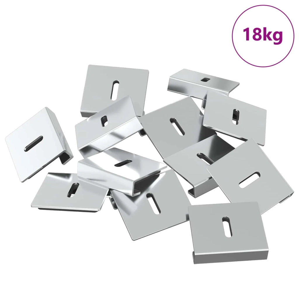 Supporto per Specchio 340 pz Nichel 35 x 30 x 8,3 mm Acciaio CFW2937030