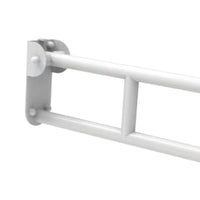 Barra maniglione cm 80 con porta rotolo e piastra rinforzata nylon