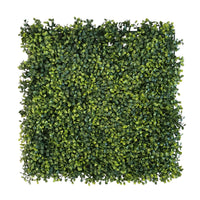 SIEPE ARTIFICIALE BOXWOOD 50X50CM VERDE FISSA