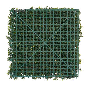 SIEPE ARTIFICIALE BOXWOOD 50X50CM VERDE FISSA