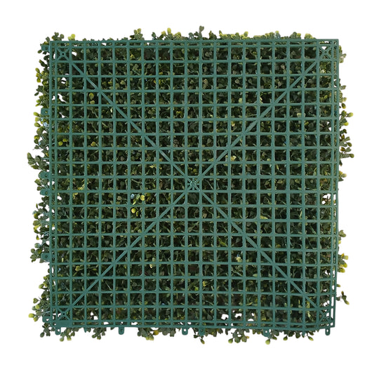 SIEPE ARTIFICIALE BOXWOOD 50X50CM VERDE FISSA