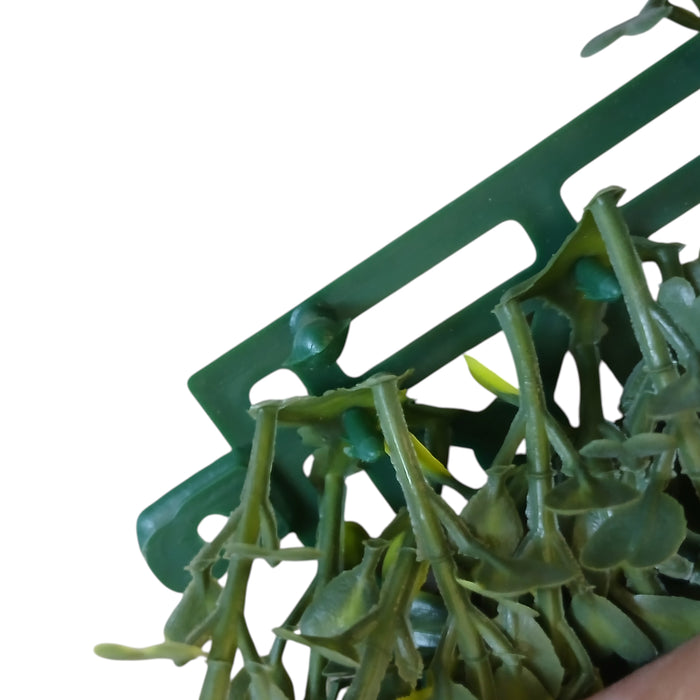 SIEPE ARTIFICIALE JASMINE 50X50CM VERDE FISSA