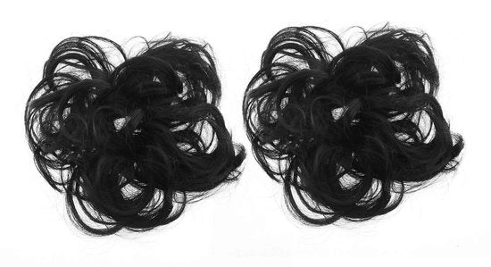 Accessori per capelli in tessuto a crinolina - 2 pezzi - capelli arricciati - accessori per capelli casual - sintetici - adatti alle donne - accessori per capelli