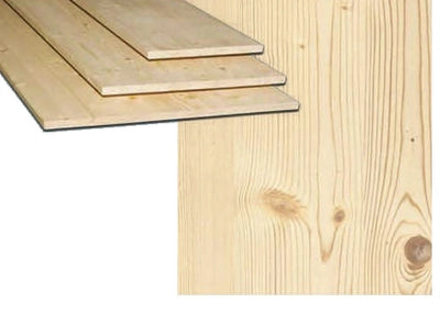 TAVOLE TAVOLA IN LEGNO DI ABETE ROSSO LAMELLARE PIALLATO