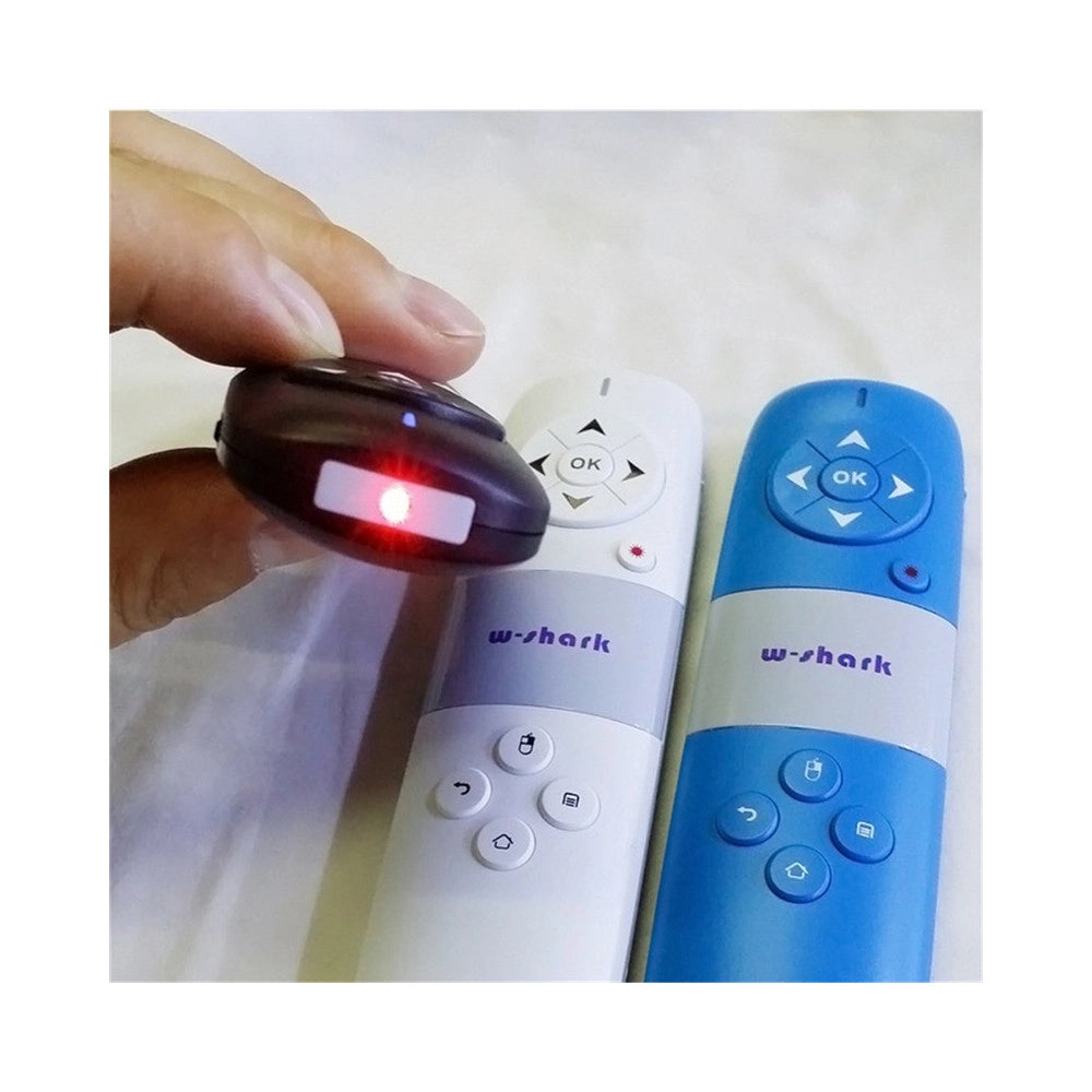 Trade Shop - Puntatore Laser Mouse Tastiera Qwerty Wireless Per Conferenze Presentazioni -
