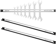 Supporto per strumenti magnetico - Striscia magnetica per parete per officina - 61 cm di lunghezza - Con materiale di fissaggio - 3 pezzi