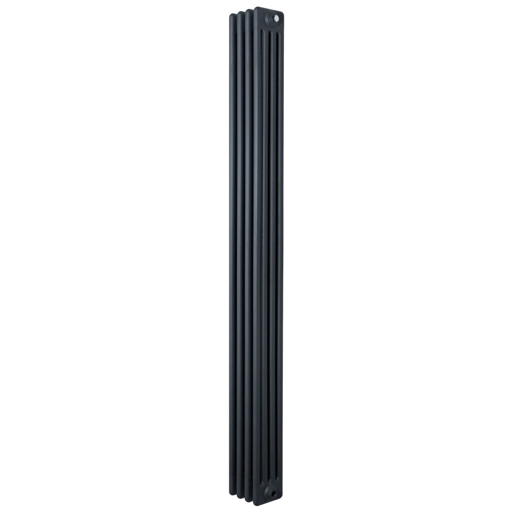 Radiatore Tradizionale 4 Colonne Verticale Riscaldamento Antracite 1800x200 mm