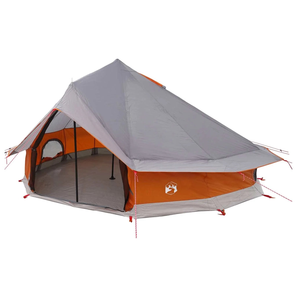 Tenda Tipi con tetto Grigio e arancione 700 x 700 x 395 cm 42028713