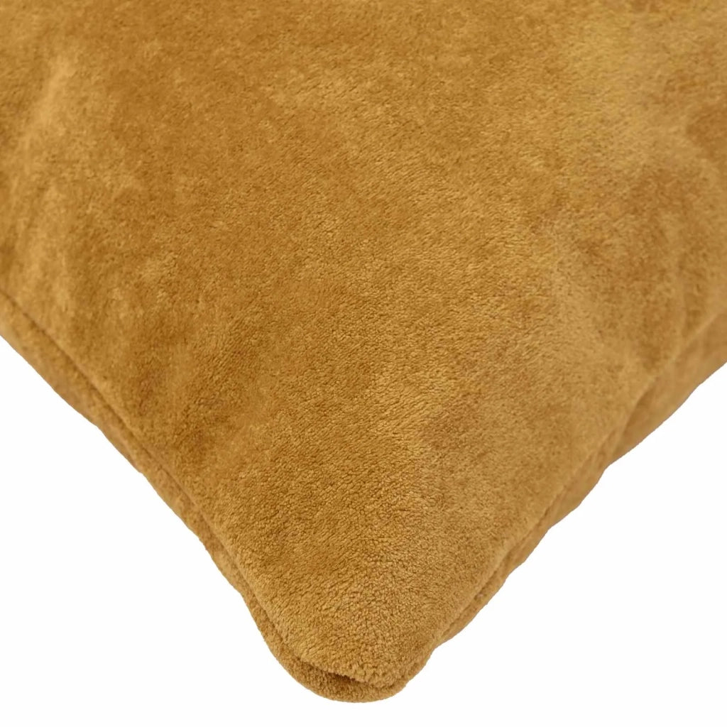 Federa 2 pcs HEERLEN Giallo 50 x 80 cm Fleece in microfibra 912021