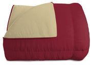 Trapunta Invernale Matrimoniale Doubleface 300gr Bordeaux/Panna