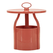 Tavolino VKH1095, Rosso, Plastica, 44x44x43 cm