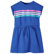 Abito per Bambini con Coulisse Blu Cobalto 104cod mxl 133113