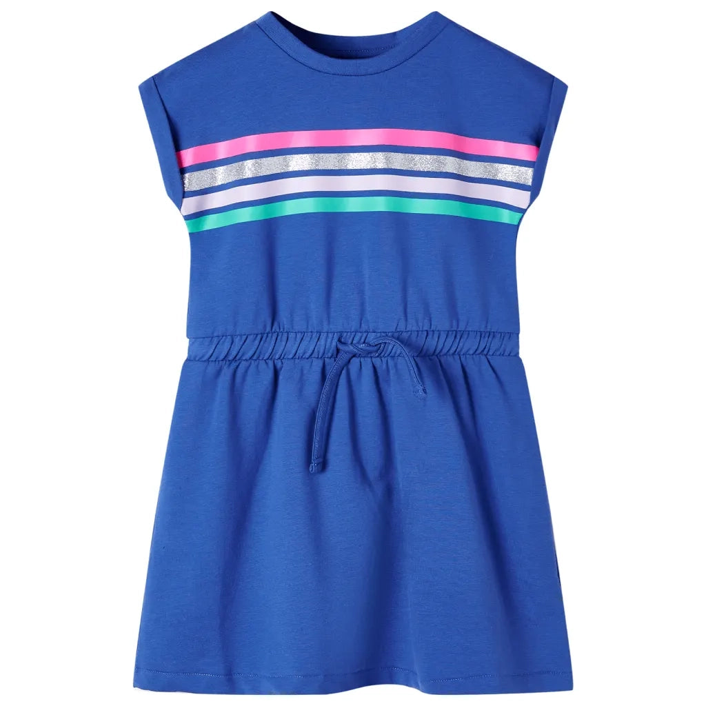 Abito per Bambini con Coulisse Blu Cobalto 104cod mxl 133113