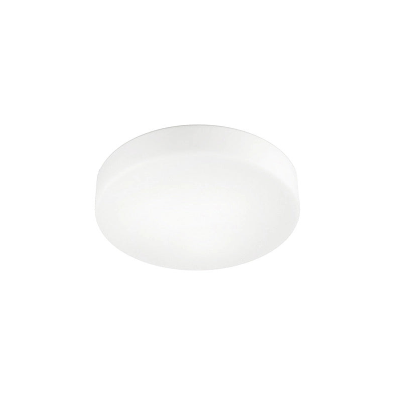 Binnie Applique Plafoniera Tonda Vetro Satinato LED 13W 2700K IP20 30cm - Rossini Group - Lampada circolare a LED