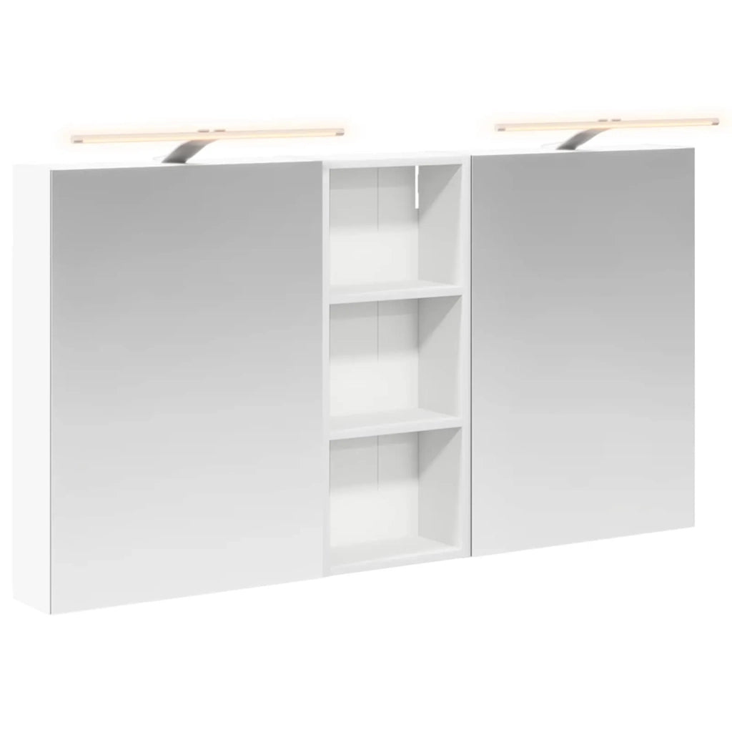 Set di Armadi da Bagno con lo scaffale 3 pcs 130 x 14,5 x 70 cm 3403768