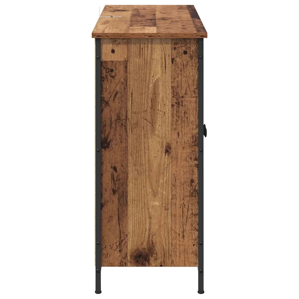 Credenza-Buffet-Armadio da cucina Legno vecchio 100 x 33 x 75 cm Legno multistrato