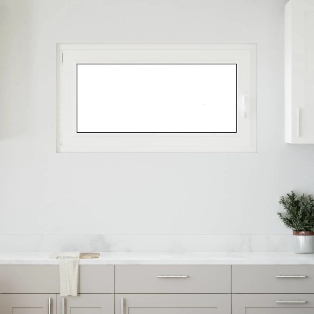 Finestra per Soffitta RISOR 110 x 60 cm PVC e Vetro Bianco CFW1452580