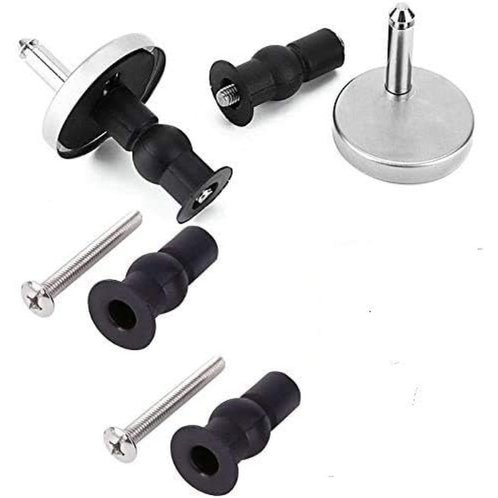 Yulakes jeu de fixation d abattant de wc en acier inoxydable cha