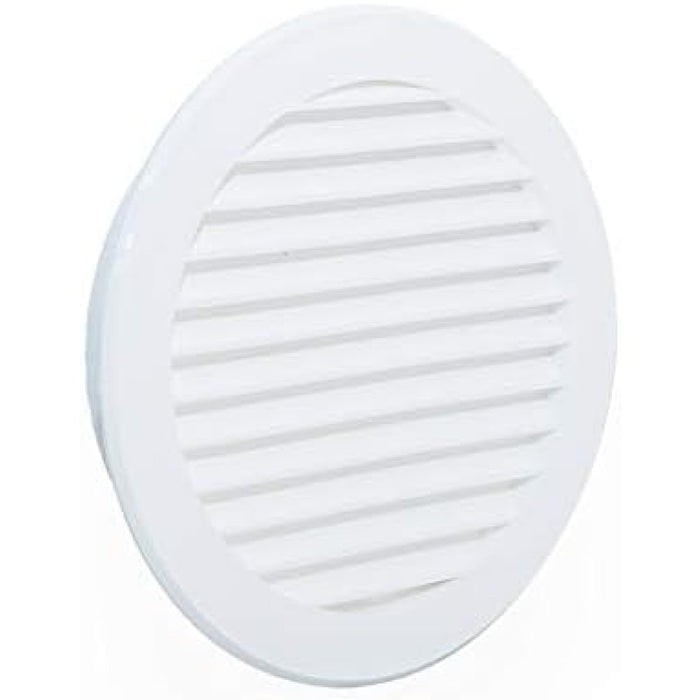 Griglia di ventilazione rotonda, in plastica, protezione contro