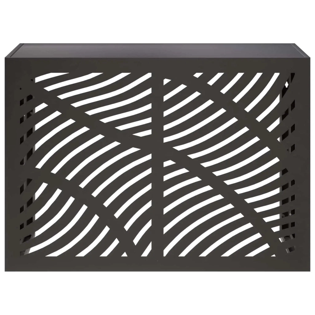 Copertura per condizionatore d'aria Nero 100 x 50 x 70 cm 8014101