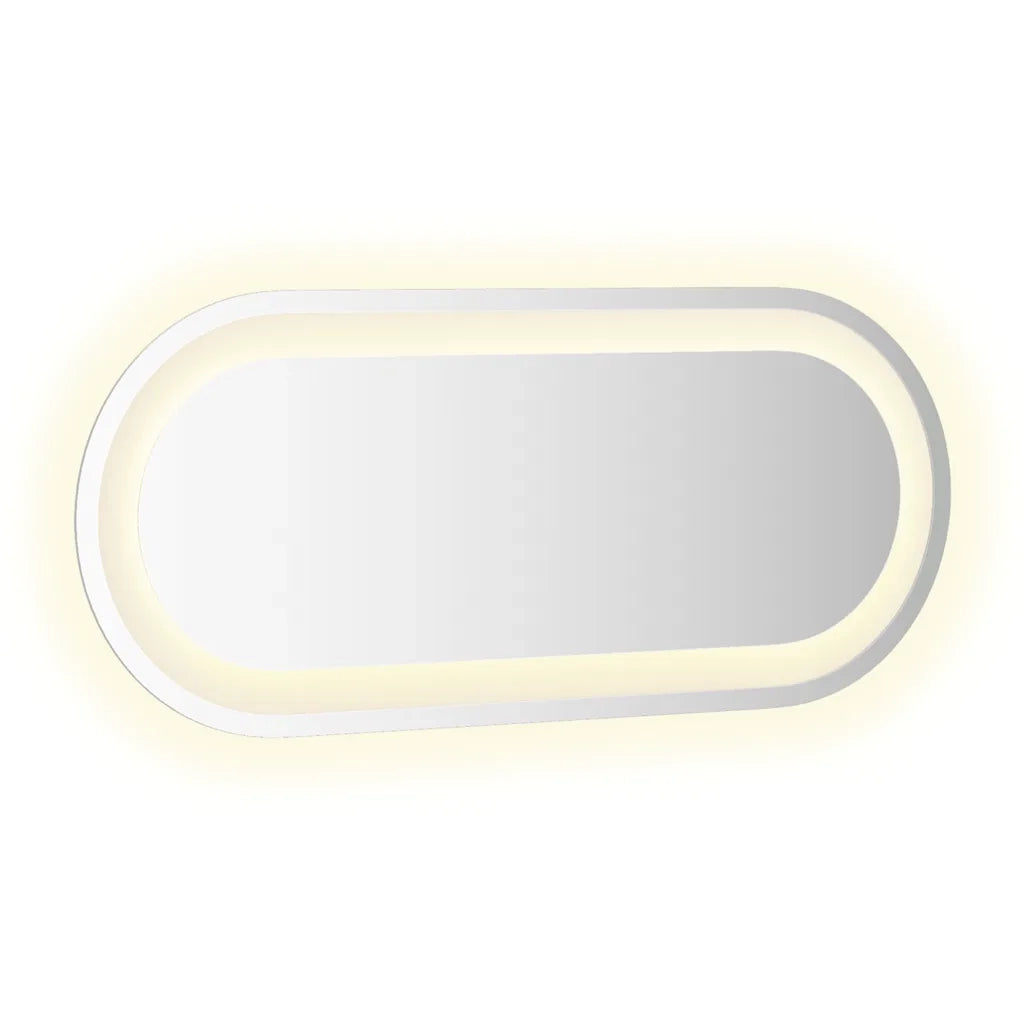 Specchio da Bagno LED 60x25 cm Ovale 353283