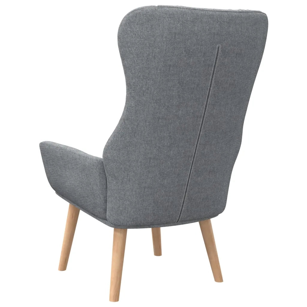 Poltrona Relax Grigio Chiaro in Tessuto 341394