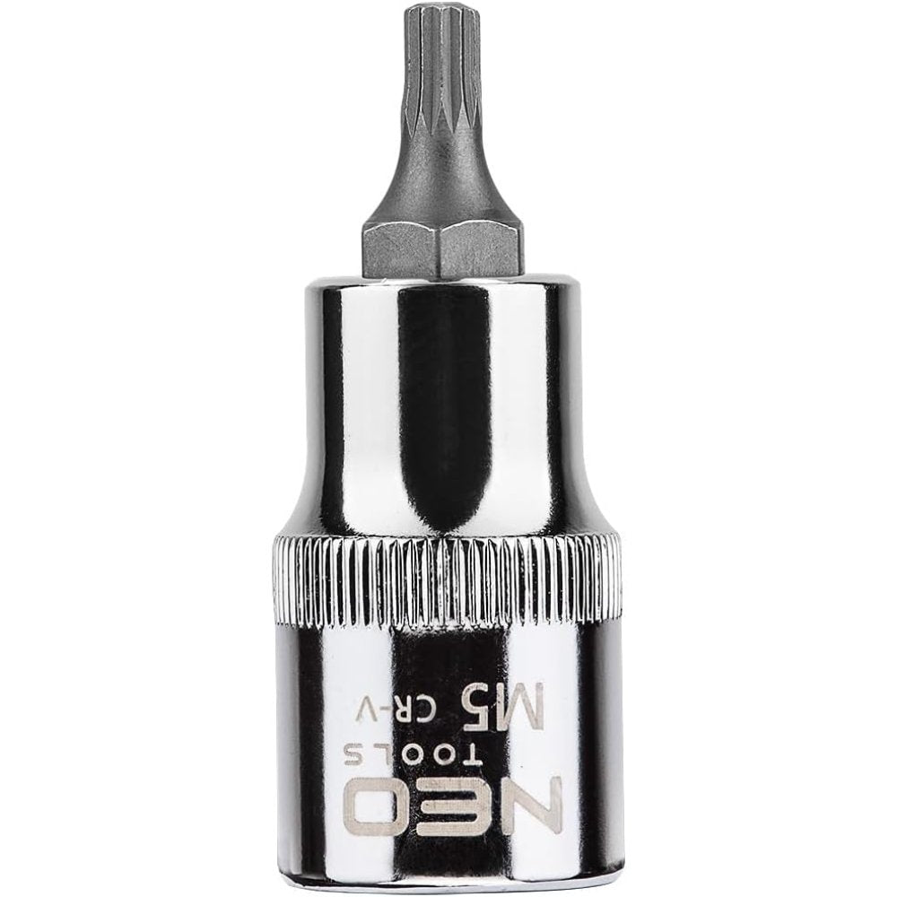 Topex 08-730 inserto spline su b bussola 1/2 m5 x 55 mm accia ds