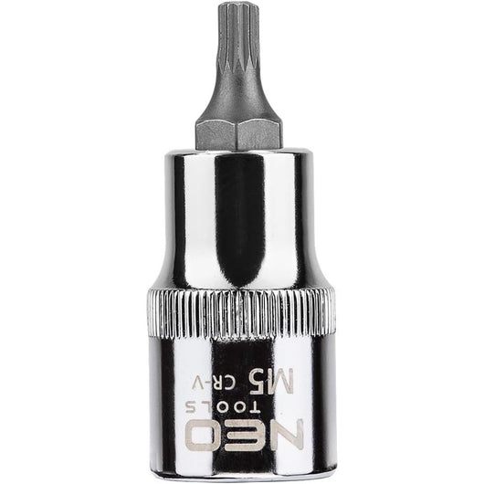 Topex 08-730 inserto spline su b bussola 1/2 m5 x 55 mm accia ds