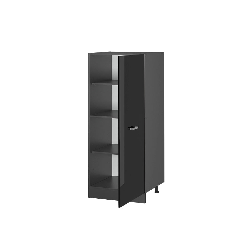 Vicco mobile cucina dispensa Nero lucido 60 cm