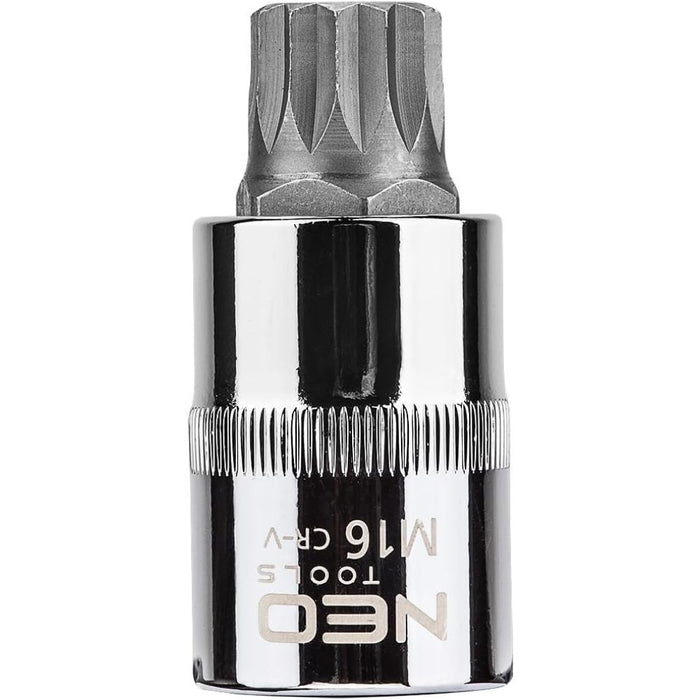 Topex 08-736 inserto spline su b bussola 1/2 m16 x 55 mm acciai