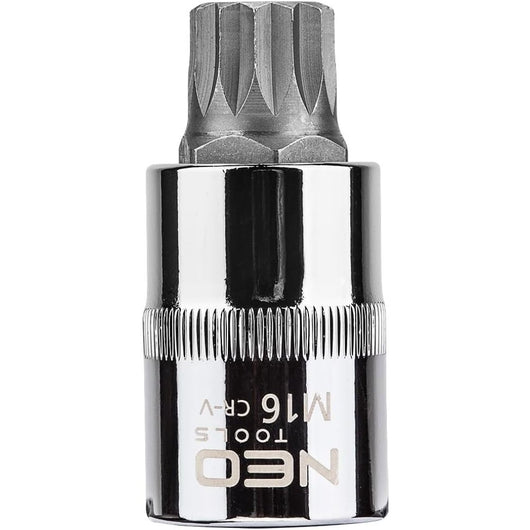 Topex 08-736 inserto spline su b bussola 1/2 m16 x 55 mm acciai