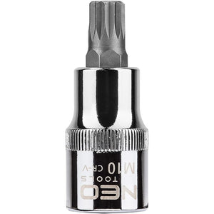 Topex 08-733 inserto spline su b bussola 1/2 m10 x 55 mm acciai