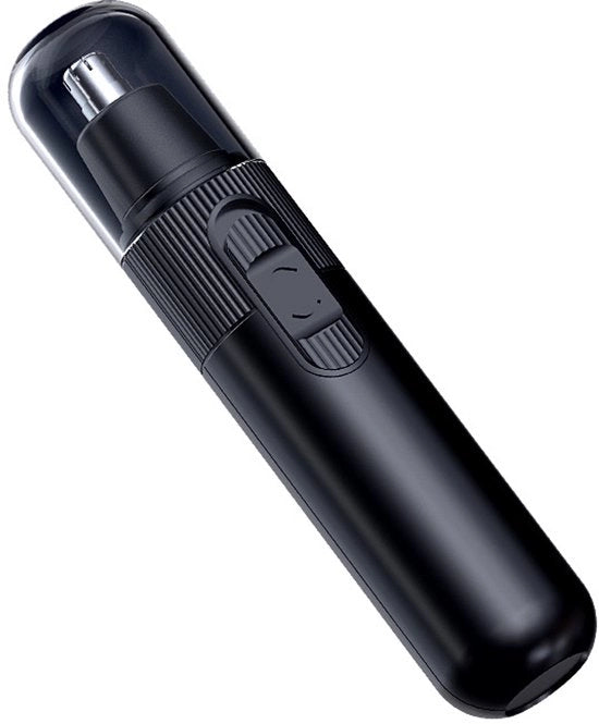 Trimmer per orecchie e sopracciglia - Trimmer per sopracciglia e barba senza dolore, portatile, alimentato a batterie, trimmer per naso idrogrado con lame doppie laterali per facile pulizia